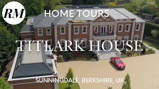 Inside £15M Berkshire Mansion on Titlarks Hill in Sunningdale England UK  Residential Market Home [upl. by Sproul]