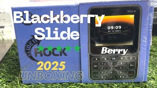 Blackberry Slide Phone Unboxing  Snexian Slide Unboxing  2025 Latest [upl. by Llerraj444]