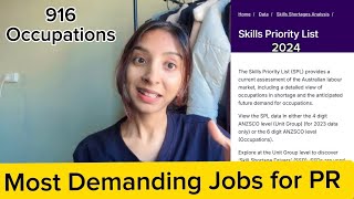 MOST DEMANDING JOBS IN AUSTRALIA 2024  SKILLED PRIORITY LIST  CHECK YOUR OCCUPATION  MALAYALAM [upl. by Canon]