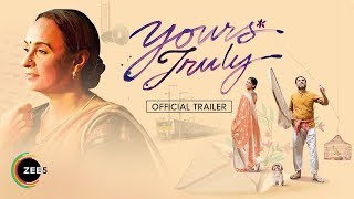 Yours Truly  Trailer  Soni Razdan Pankaj Tripathi Aahana Kumra  Streaming Now On ZEE5 [upl. by Inalial]