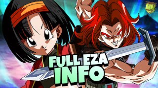 Les QUITAN las RESTRICCIONES FULL INFO del EZA de PAN XENO y TRUNKS GOD  Dokkan Battle [upl. by Ruhtracm]