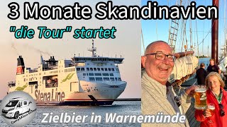 200 Drei Monate Skandinavien quotdie Tourquot startet auf nach Norden [upl. by Nathan]