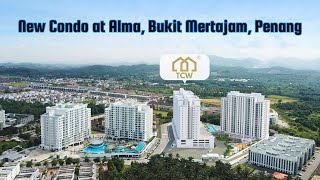 New project residential condo at Alma Bukit Mertajam Penang [upl. by Harve232]