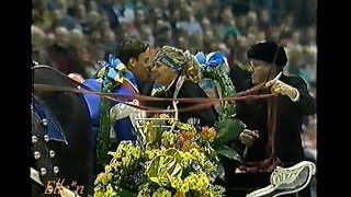 European Championships Heerenveen 1992  Prize Giving Ceremony women and men [upl. by Belia476]