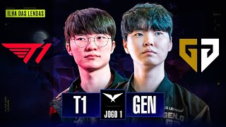 GenG x T1  Jogo 1  MD5  LCK Finals  LCK Spring 2024 [upl. by Ikiv284]