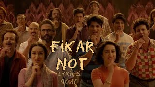 Fikar Not  Chhichhore  more 👇👇 [upl. by Sollie481]