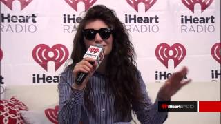 Lorde Interview  Lollapalooza [upl. by Miharbi]