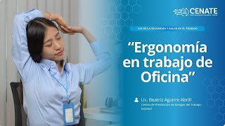 Ergonomía en trabajo de Oficina [upl. by Leary]