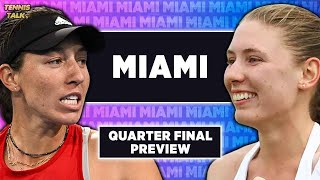 Pegula vs Alexandrova  Miami Open 2024 QF  Tennis Prediction [upl. by Feucht150]