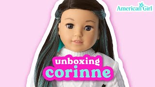 Unboxing American Girl of the Year Doll Corinne Tan GOTY 2022 [upl. by Reviere79]