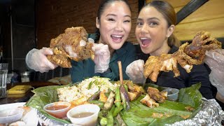 THE BEST KAMAYAN FILIPINO FEAST IN QUEENS NYC [upl. by Fayth]