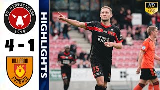 Hillerød Fodbold vs FC Midtjylland 14 Highlights  Hillerød mod FCM Højdepunkter  Pokalen 2024 [upl. by Nirehtak]