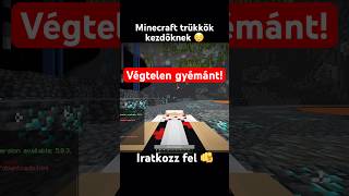 Minecraft Trükkök Kezdőknek 2 🏆 kattos minecraft vicces minecraftshorts minecraftmoments [upl. by Bornie771]