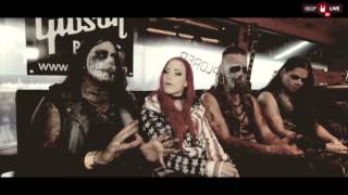 NOCTEM Entrevista en el Resurrection Fest en el Bus Gibson [upl. by Aihseyt]