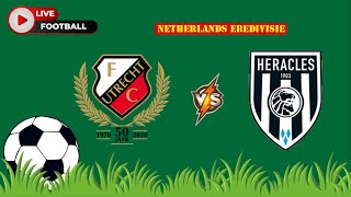 FC Utrecht VS Heracles Almelo  Netherlands Eredivisie  Football Live Match Score today [upl. by Joseph]