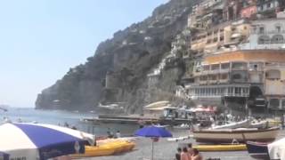 Positano malore a turista a mare arriva elicottero [upl. by Helman621]