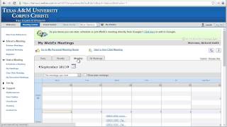 Edit or Delete Existing Meeting in WebEx [upl. by Nosahc]