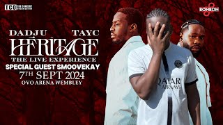 DADJU amp TAYC LONDON LIVE CONCERT 2024 OVO ARENA VLOG [upl. by Theurich615]