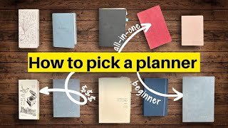 Choosing a Planner for 2024 beginners guide [upl. by Akirej]