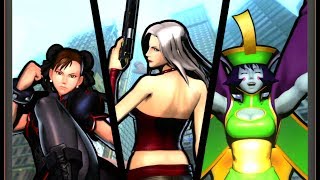 Ultimate Marvel VS Capcom 3  HsienKoTrishChunLi  Very Hard Difficulty Playthrough [upl. by Eila]