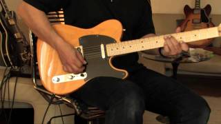 Recent Fender Telecaster American Deluxe Part2 [upl. by Reiss136]