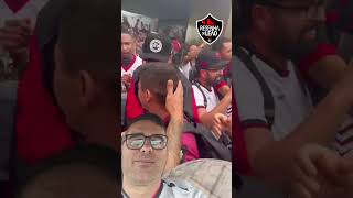 TORCIDA RUBRONEGRA EMPURRA O TIME NO EMBARQUE PRA GOIÂNIA [upl. by Karalee100]