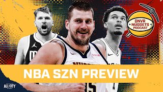 Denver Nuggets 202425 Season Predictions  DNVR Nuggets Podcast [upl. by Idyh]