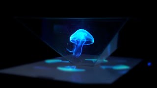 Hologram  Make a 3D Hologram at Home  Simple DIY  New Hologram Video  Hologram Projector [upl. by Aibonez]