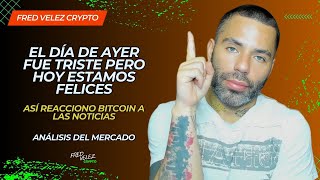 QUE DIFERENCIA ENTRE AYER Y HOY  BITCOIN MOSTRANDO FUERZA  VEAMOS QUE PUEDE PASAR [upl. by Nnaecarg]