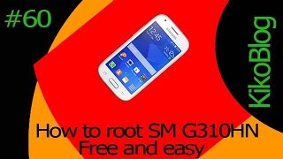 KikoBlog60 How to root SM G310HN Free and easy [upl. by Benedetta399]