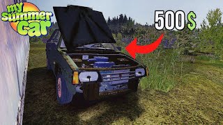 BOUGHT AN ABANDONED CAR I My Summer Car [upl. by Cornall210]