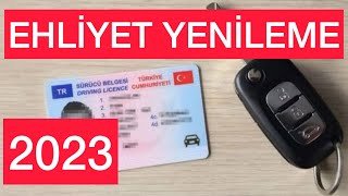 Eski tip sürücü belgesini yeni tip ehliyet ile değiştirmek 2023 [upl. by Thissa]