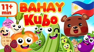 Bahay Kubo  Filipino Nursery Rhyme Compilation  Awiting Pambata Song [upl. by Nevi245]