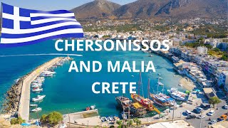 Hersonissos and Malia Crete Island Greece [upl. by Stortz965]