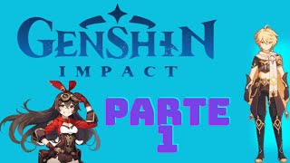 GENSHIN IMPACT gameplay mobile parte 1 [upl. by Norling574]