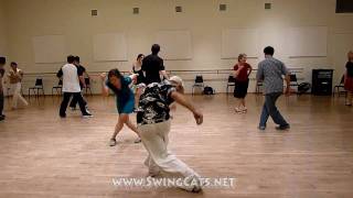 Intermediate  Advanced Lindy Hop Lesson [upl. by Ativad]