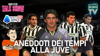 AMORUSO IULIANO E FALCIONI ALLA BOBO TV  Aneddoti dei tempi alla juve  Bobo Vieri Talk Show [upl. by Ymme]