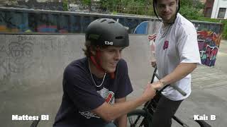 Schlachthof BMX Game of BIKE Mattes Torn vs Kai Schulte Lippern [upl. by Euqinommod]