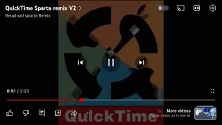 Reupload QuickTime has a Sparta Venom Remix [upl. by Aisat]