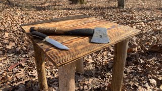 BACKWOODSMAN PALLET TABLE [upl. by Terej]