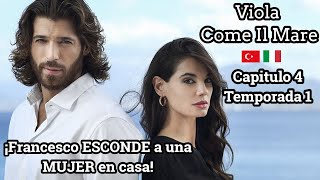 Viola capitulo 4 T1 ¡Francesco ESCONDE a una MUJER en Casa👨🏽​👩🏾​🏠​ [upl. by Oribel]