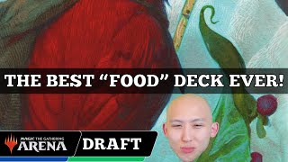 THE BEST quotFOODquot DECK EVER  Bloomburrow Draft  MTG Arena [upl. by Hteboj]