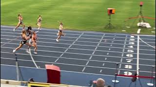 Finale 200m WK Atletiek 2024 [upl. by Enitsahc]