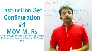 Microprocessor Lecture 13  Instruction Set of 8085 4 MOV M Rs  by Er Pawan Chandani [upl. by Eicats]