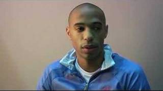 THIERRY HENRY INTERVIEW [upl. by Asiuol108]