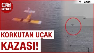 SON DAKİKA 🚨  Aydında Yangın Söndürme Uçağından Göle Sert İniş [upl. by Ransell]