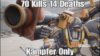 My Best Game Ever Playing Kampfer  GUNDAM EVOLUTION [upl. by Leticia]