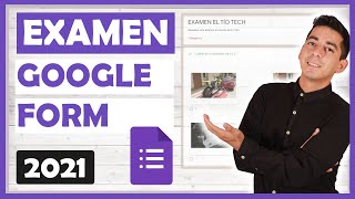 COMO CREAR UN EXAMEN CON FORMULARIOS DE GOOGLE 2021 [upl. by Noiraa793]