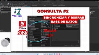 CONSULTA Nº2  ¿Cómo migrar y sincronizar la base de datos de EPLAN V29 con EPLAN 2023 [upl. by Phillida]