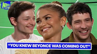 Zendaya Mike Faist amp Josh OConnor On Beyoncé amp Dream Jobs  Hilarious Challengers Interview [upl. by Nylzaj]